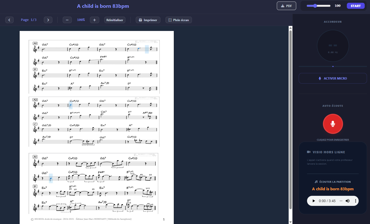 Plateforme Musique